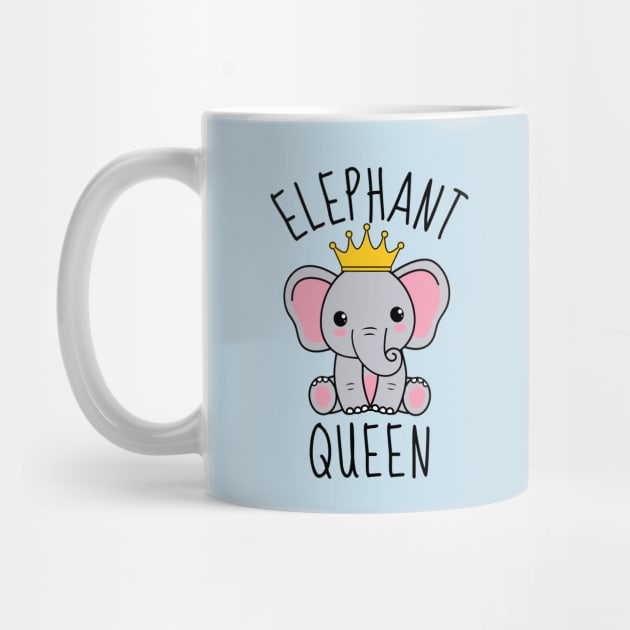 Elephant Queen Cute by DesignArchitect